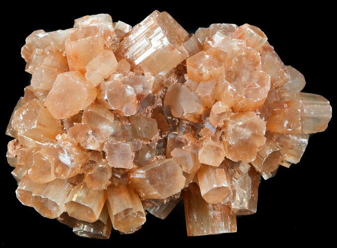 Aragonite Twinned Crystal Cluster - Morocco #49297